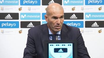 Zidane: "Lo de Asensio no me sorprende, no es nuevo"