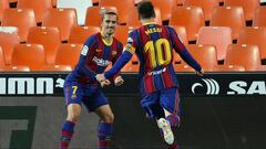 Valencia 2-3 Barcelona, result, goals, summary | LaLiga 2020-21