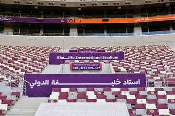 Acogerá partidos hasta los cuartos de final y el duelo por el tercer lugar. Construido en 1976, el estadio ha recibido eventos históricos como los Juegos Asiáticos, la Copa del Golfo y la Copa Asiática de la AFC. En 2019 acogió el Mundial de Atletismo, además de varios partidos de la Copa Mundial de Clubes de la FIFA™. El estadio fue remodelado de cara a Qatar 2022.