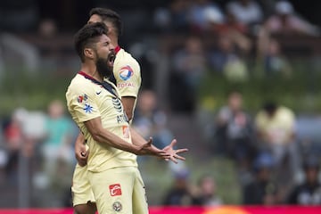 La alineación del América para enfrentar a Tigres