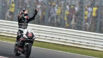 Johann Zarco podría hacerse con el título en Aragón.