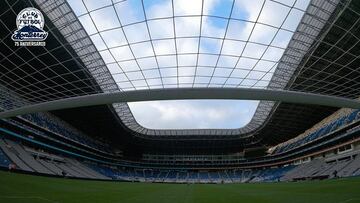 Rayados volvió a entrenar en el Estadio BBVA