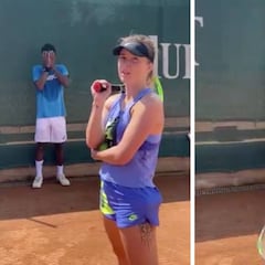 "No lo intentes en casa": Monfils se inventa un challenge 'suicida' para superar el bajón del lunes