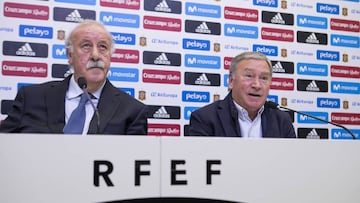 01/12/17 VISTA DEBATE CHARLA SORTEO MUNDIAL RUSIA 2018 VICENTE DEL BOSQUE JAVIER CLEMENTE