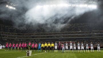 Action photo during the match Monterrey vs Pachuca, Corresponding to Great Final CORONA MX Cup, Apertura 2017, at BBVA BANCOMER Stadium.
 
 Foto de accion durante el partido  Monterrey vs Pachuca, Correspondiente a la Gran Final de la COpa Corona MX del Torneo Apertura 2017, en el Estadio BBVA Bancomer, en la foto: Vista General
 
 
 21/12/2017/MEXSPORT/Jorge Martinez.