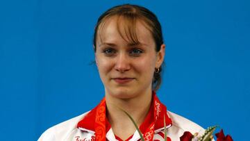 Marina Shainova, en los Juegos Olímpicos de Pekín 2008