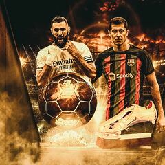 Una de tiros: Benzema-Lewandowski