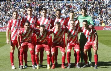 Fila de arriba: Stuani, Alcalá, Juanpe, Ramalho, Granell y Bono.
Fila de abajo: Douglas Luiz, Portu, Pere Pons, Raúl García y Pedro Porro.