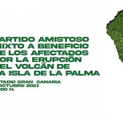 Partido benéfico mixto por La Palma entre la UD Las Palmas y la UD Granadilla Tenerife