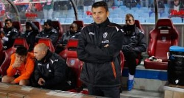 El entrenador del Valencia, Djukic.