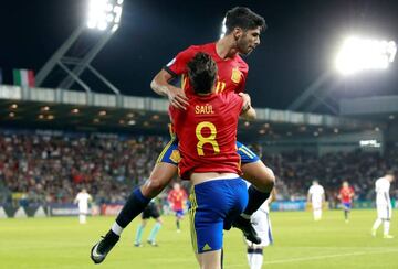 Spain's Saul Niguez and Marcos Asensio have shone alongside several others in La Rojita's side.