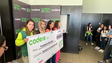 Codere realizó donativo a organización She Wins tras el Mundial Femenil