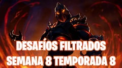 Fortnite Temporada 8: Desafíos filtrados Semana 8