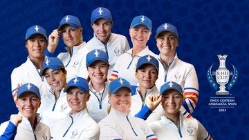 Equipo europeo para la Solheim Cup 2023.