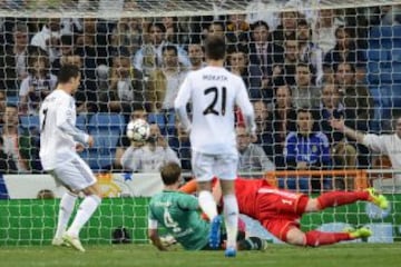 1-0. Cristiano Ronaldo anota el primer gol.