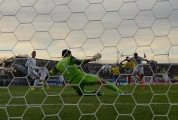 Buen ambiente en el estadio El Teniente de Rancagua en donde se enfrentan Ecuador y México. Comienzan a definirse los clasificados de la Copa América.