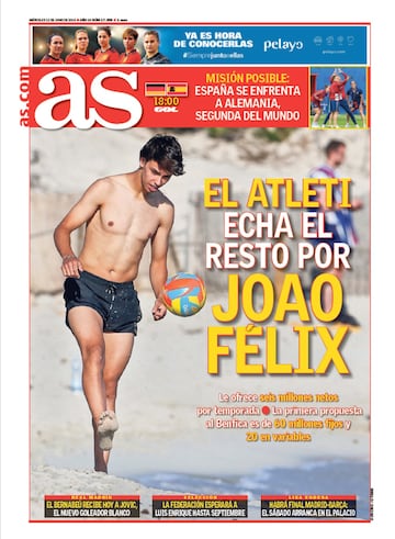 Las portadas de AS de junio