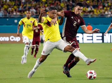 La Selección Colombia dirigida por el técnico encargado, Arturo Reyes, venció a la Venezuela de Rafael Dudamel en partido amistoso jugado en Miami