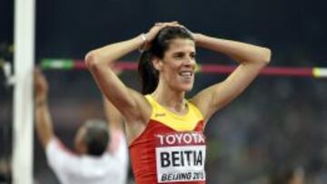 Ruth Beitia, quinta en la final