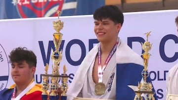 Un chileno es campeón mundial con sólo 14 años: “Lo dimos todo”