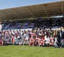 Los veteranos del Real Madrid homenajearon a Juanito