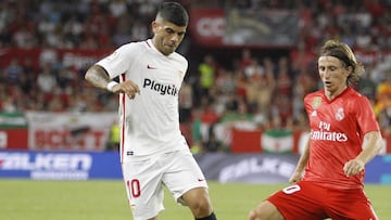 Banega secó al Madrid