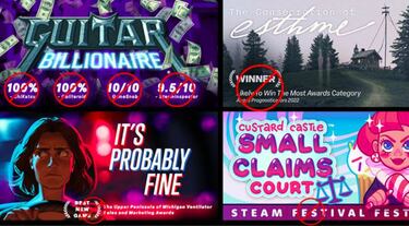 Valve, al rescate de las portadas: Steam prohibirá ensuciar el arte de los juegos con premios y citas de análisis