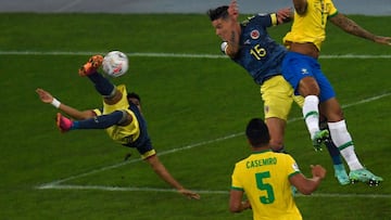 Luis D&iacute;az, nominado al Premio Pusk&aacute;s por su golazo ante Brasil