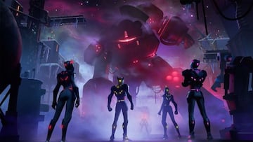 Arte oficial del evento final Colisión en Fortnite