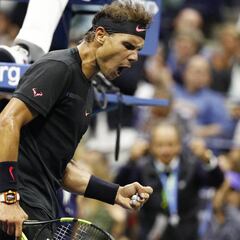 Nadal da un recital a Del Potro y jugará por su 16º Grand Slam