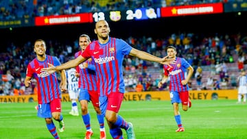 15/08/21 PARTIDO PRIMERA DIVISION
FC BARCELONA - REAL SOCIEDAD
Braithwaite GOL ALEGRIA