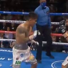 ¿Nocáut del año? En cámara lenta el golpe es terrorífico