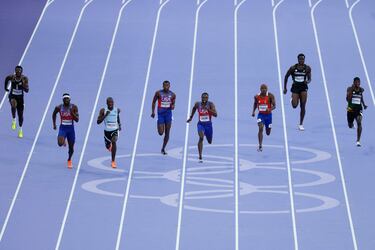 Sorpresa: Tebogo rompe en pedazos el sueño de Lyles