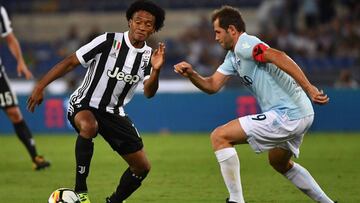 Juan Cuadrado no estará ante el Bologna y podría regresar ante la Roma, afirmó Allegri