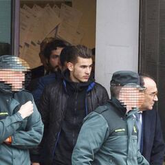 Lucas Hernández presenta ahora denuncia y parte de lesiones