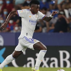Vinicius rescues draw for Real Madrid at Levante after collapse
