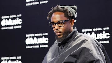 A través de una conferencia de prensa previa al día del partido, Kendrick Lamar comparte detalles de su presentación para el show de medio tiempo del SB.