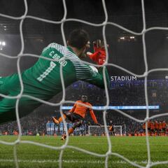 La felicidad de Claudio Bravo: "Se dio un partido magnífico"
