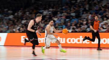 Facundo Campazzo, en plena aceleracin.