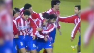 El mejor gol del mejor equipo que creó Antic: define la máquina perfecta que era aquel Atleti