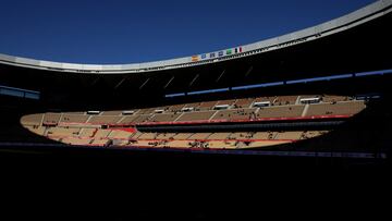 Soccer Football - UEFA Women's Nations League - Final - Spain v France - Estadio La Cartuja, Seville, Spain - February 28, 2024 General view inside the stadium before the match REUTERS/Jon Nazca