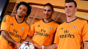 Las camisetas más extravagantes del Real Madrid