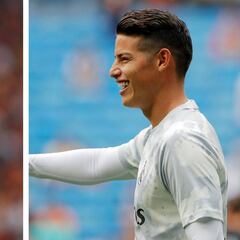 Los récords que pueden alcanzar James y Falcao en Champions