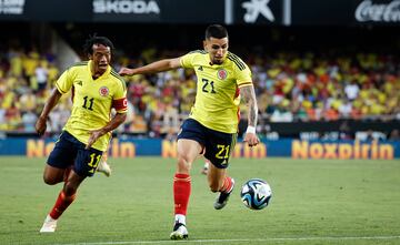 La Selección Colombia enfrentó a la Selección Irak en el estadio Mestalla, de Valencia, España. Este fue el primer amistoso de la Fecha FIFA.