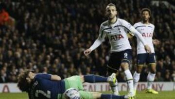 Soldado no está teniendo suerte en el Tottenham pero espera poder reconducir la situación.
