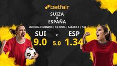 Suiza vs. España: horario, TV, estadísticas, cuadro y pronósticos del Mundial Femenino