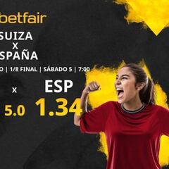 Suiza vs. España: horario, TV, estadísticas, cuadro y pronósticos del Mundial Femenino
