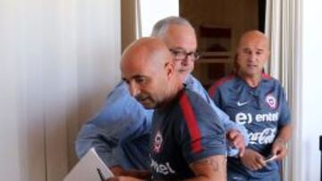 Sampaoli no va más en la selección chilena.