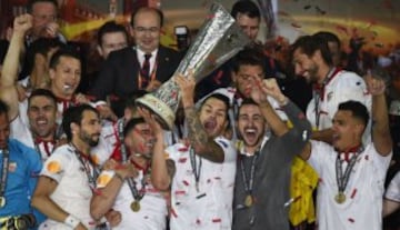 Sevilla dominó a Liverpool en la Europa League: El 18 de mayo, el equipo español ganó su quinto título luego de haber remontado ante los ingleses que comenzaron con autoridad pero que terminaron el partido cediendo.