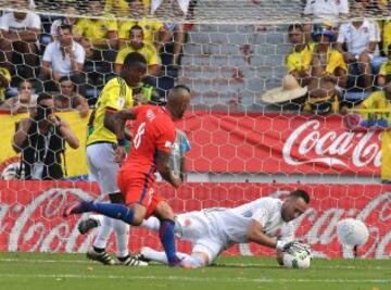 Colombia enfrentó al dos veces campeón de América en Barranquilla.